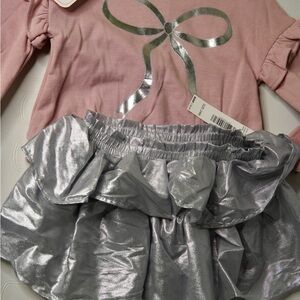 Pink and Silver Kids Matching Set